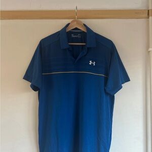Under Armour Men's Blue Polo Shirt